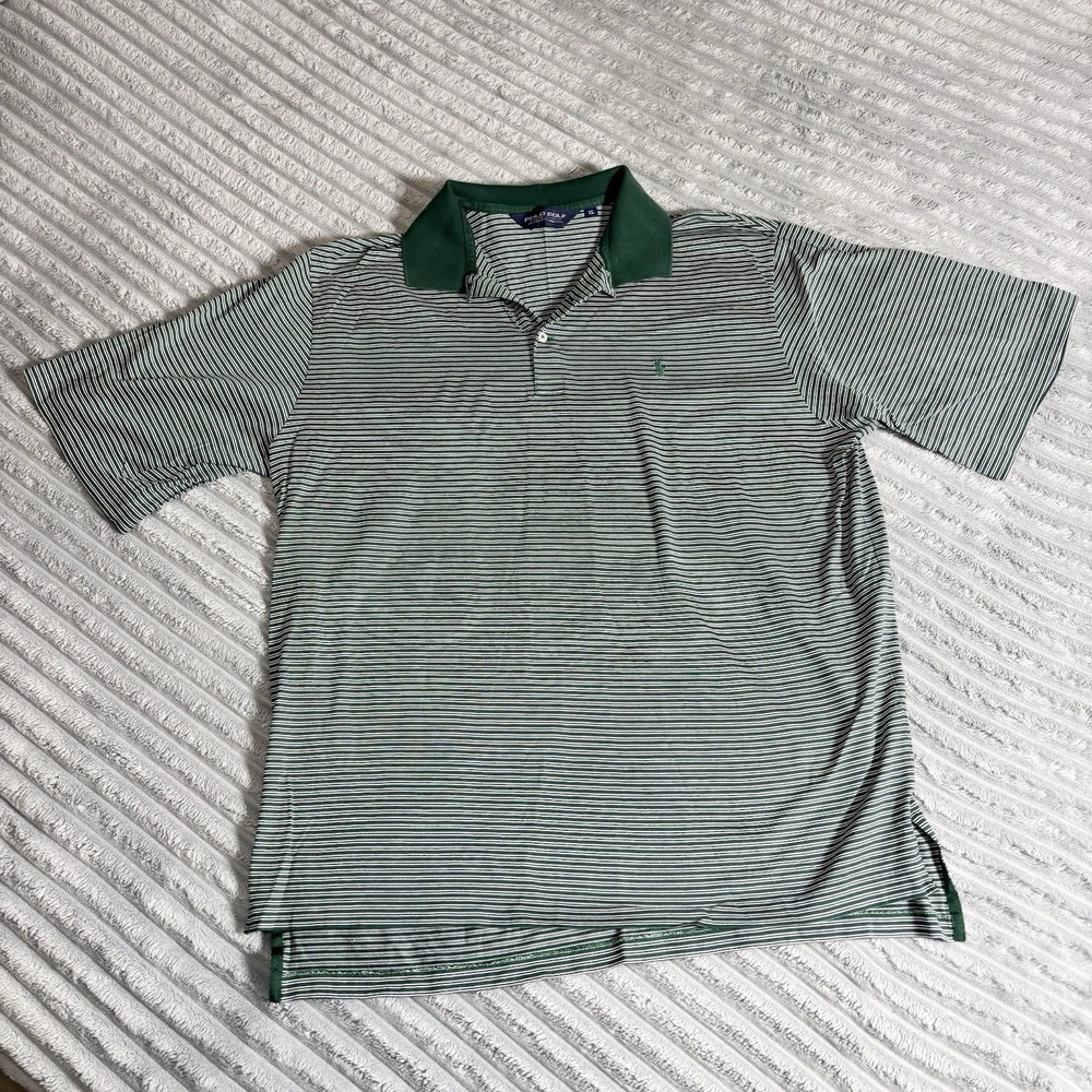 Ralph Lauren POLO GOLF Men's Sz XL Short‎ Sleeve Shirt Stretch Pima Cotton